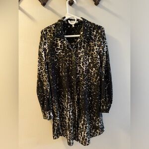 BCBGeneration Button Down Shirt Dress